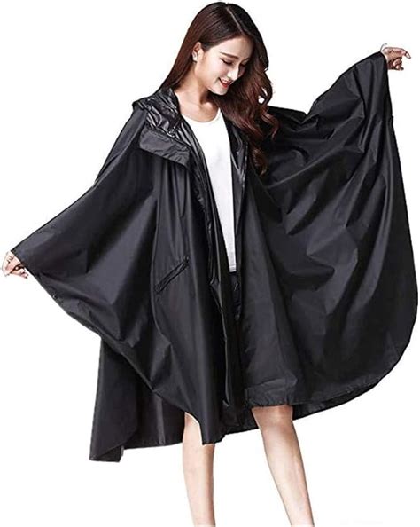 oversized rain poncho